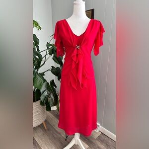 🛍️CATO  dress & cover Set Size 6 excellent condition.